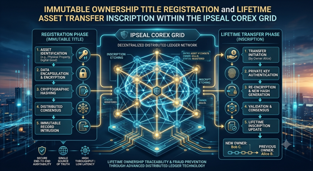 the Ipseal CoreX platform, powered by Entrupy, delivers the definitive standard for asset title security.