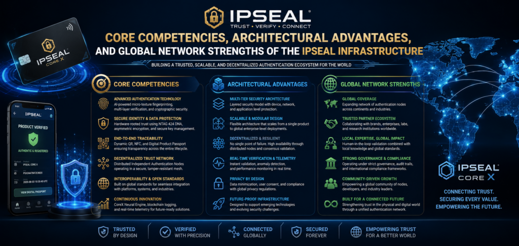 The Ipseal CoreX platform, powered by Entrupy